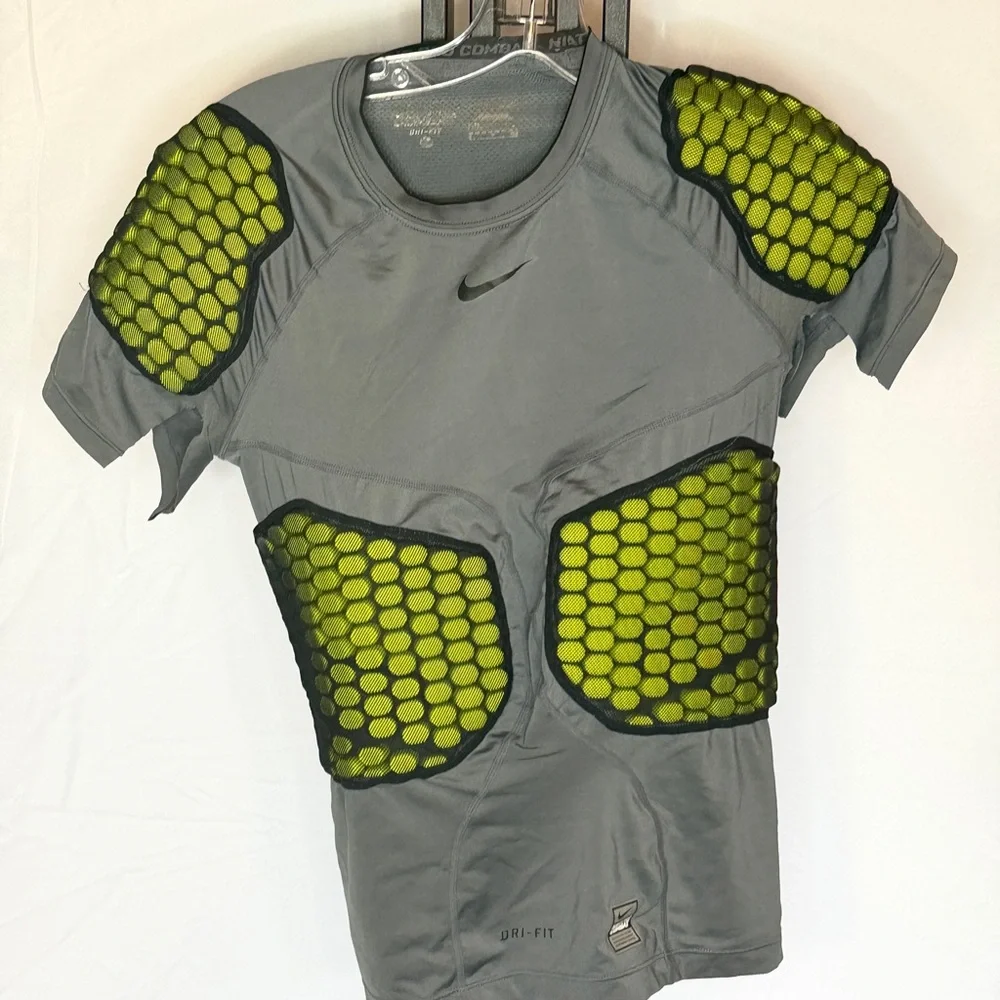 Nike Kids Gray‎ and Lime Green Performance Jersey